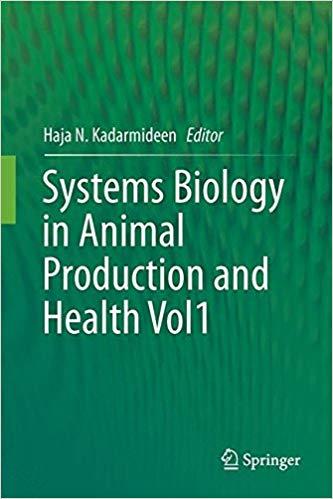 Systems Biology In Animal Production And Health Vol. 1
