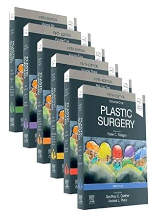 Plastic Surgery 6 Vols