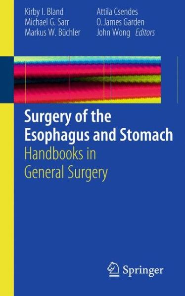 Surgery Of The Esophagus And Stomach