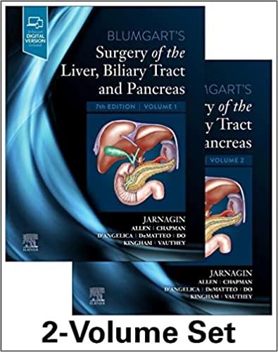 Blumgart Surgery Of The Liver Biliary Tract And Pancreas 2 Vols