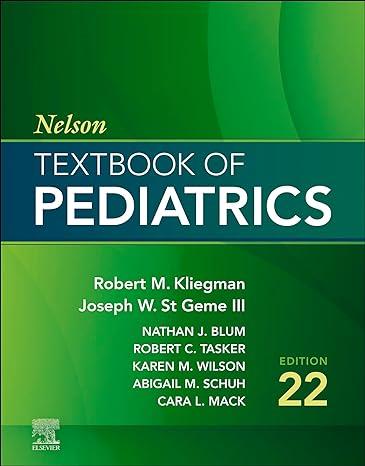 Nelson Textbook Of Pediatrics 2 Vols