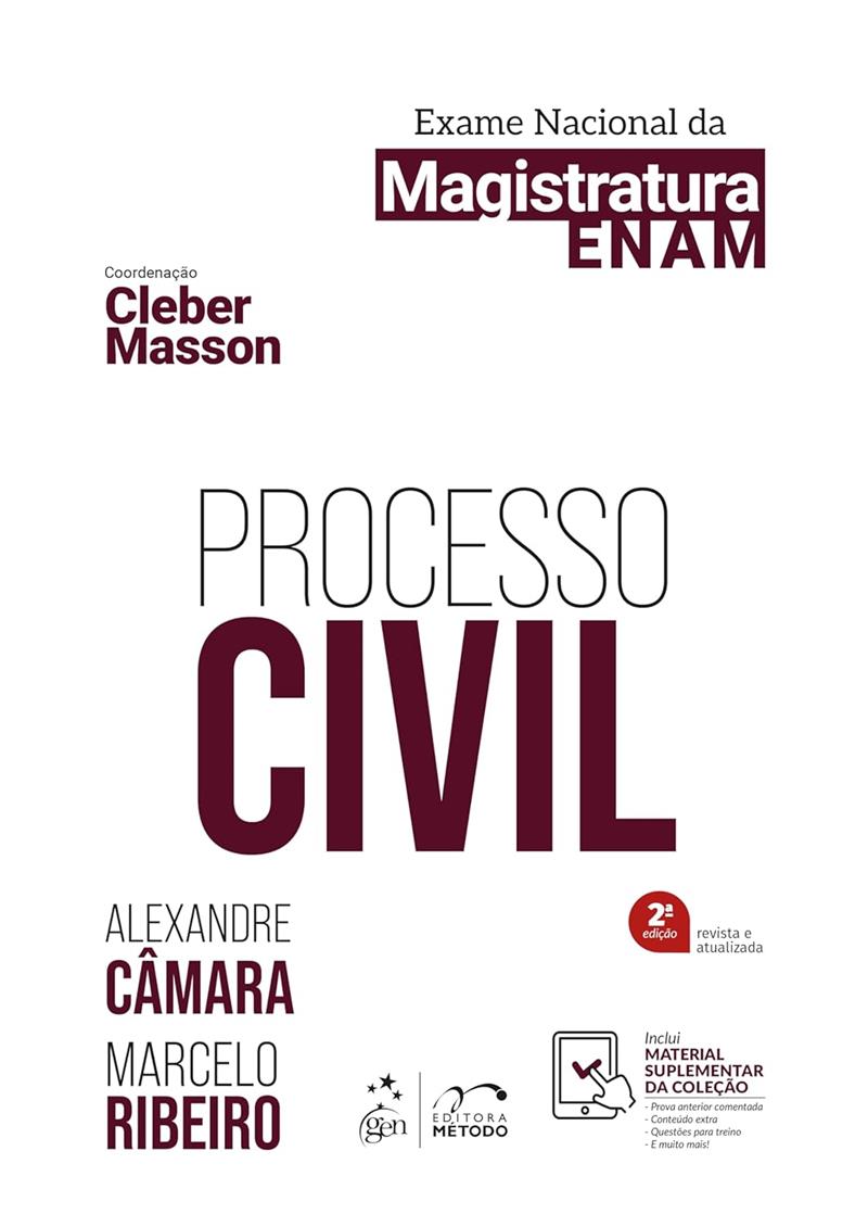 Processo Civil: Exame Nacional Da Magistratura - 2ª Edição 2025