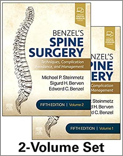 Benzel S Spine Surgery, 2-volume Set