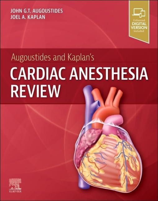 Cardiac Anesthesia Review