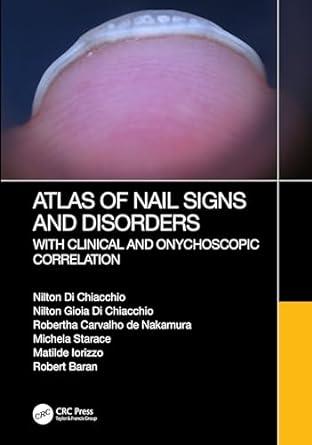 Atlas Of Nail Signs And Disorders With Clinical And Onychoscopic Correlatio