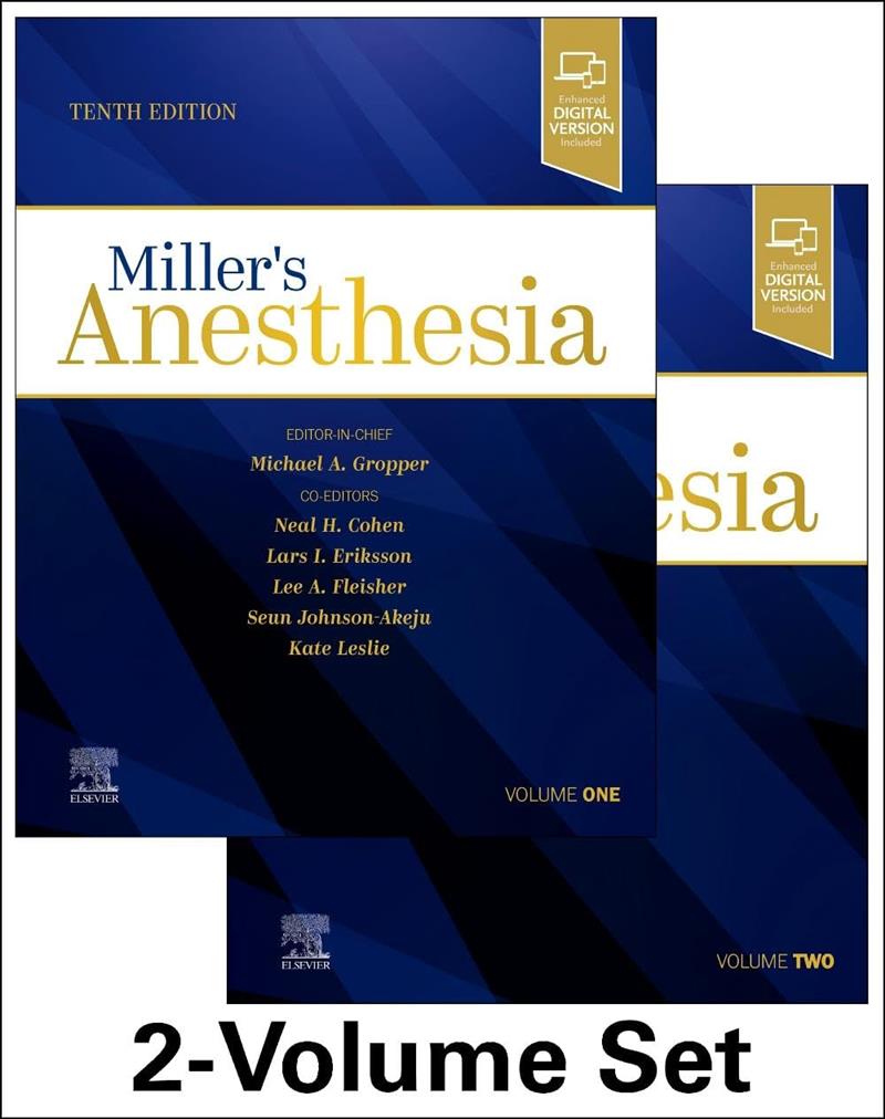 Miller Anesthesia  2 Vols